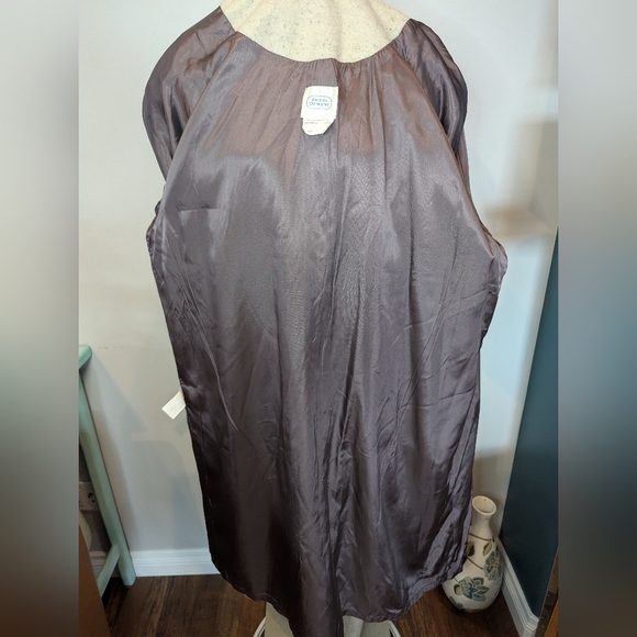 Vintage 80s Jonathan Christopher Full Length Ivory  Wool Trench Coat Over Size - Picture 11 of 16